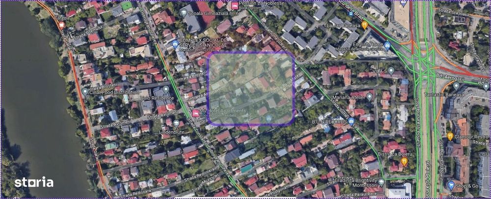 Teren Baneasa Strada Dobrogeanu Gherea
