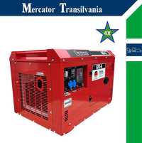Set Generator de Curent Electric, Diesel, Bauer GFS - 6, 6 kVA / 6 KW, Tehnologie Germana, 4 buc