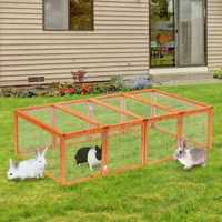 Клетка за зайци за външна употреба Pawhut Втора употреба