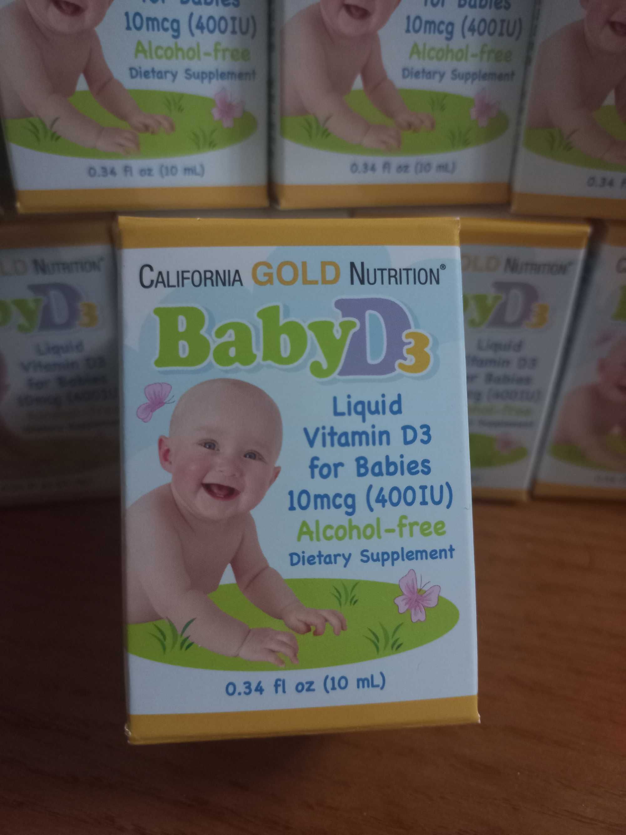 BabyD3 (California GOLD Nutrition) Срок 01/25