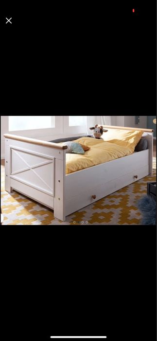 Pătuț Iris pentru Bebe și Junior (Adolescent) , Lemn Masiv