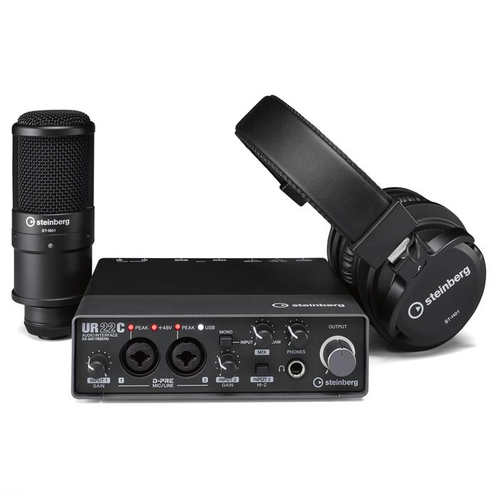 Комплект для звукозаписи Steinberg UR22C Recording Pack