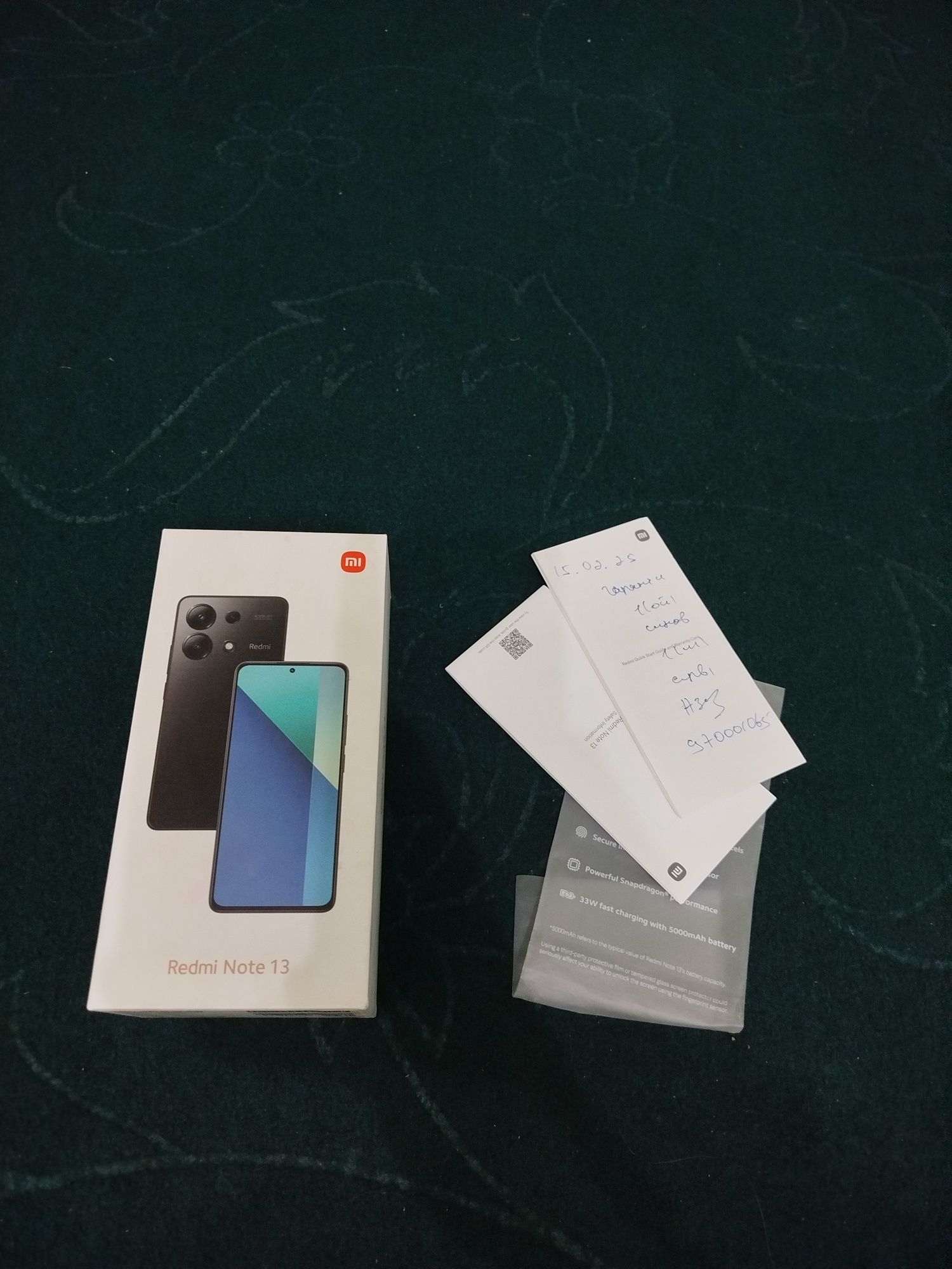 Redmi note 13 256 xotira