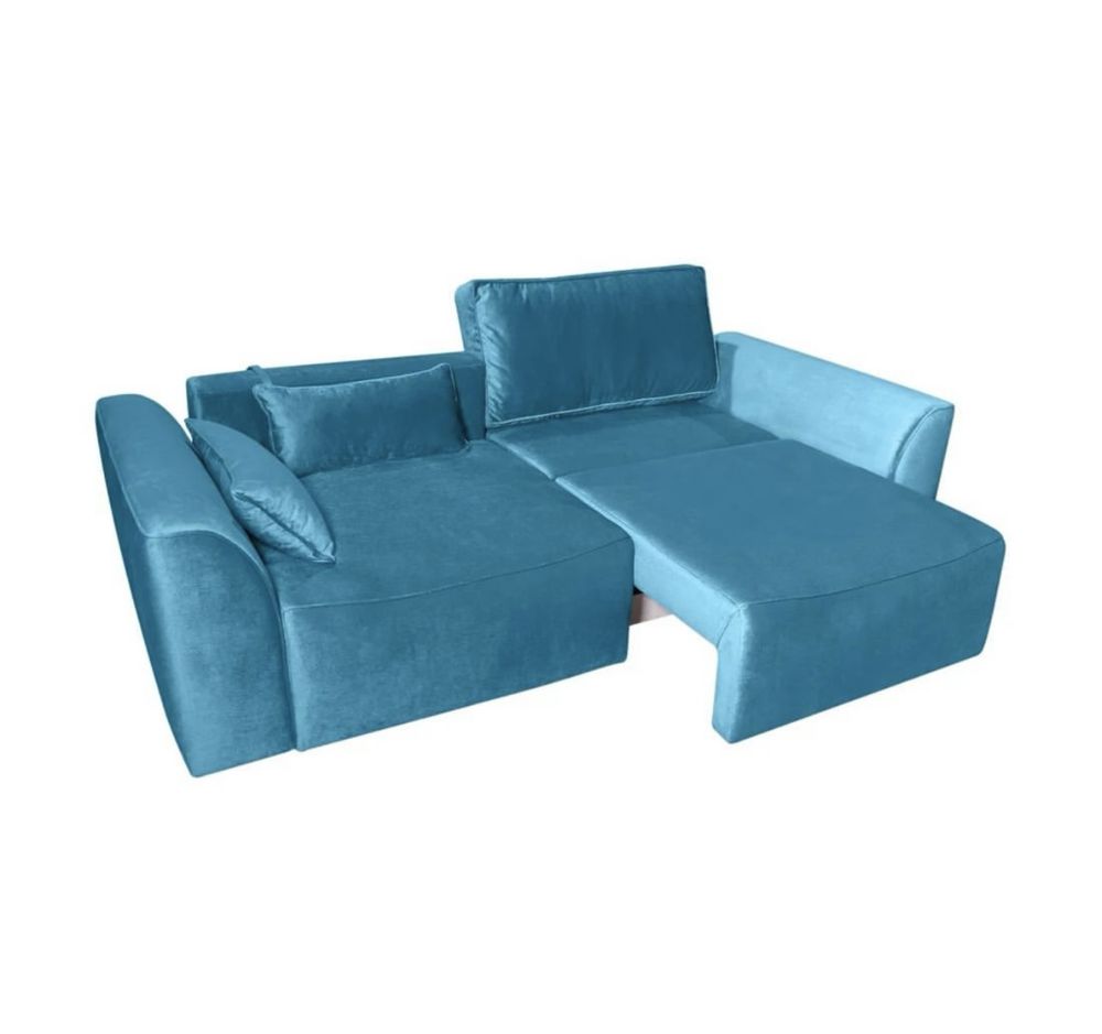 Продам классный диван красивого василькового цвета!