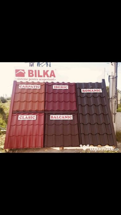 Tigla metalică(tabla tip tigla) Sistem Pluvial