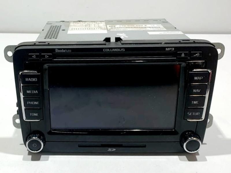Navigatie radio columbus rns 510 Skoda Octavia 2 facelift (2008-2013) 3T0035680K