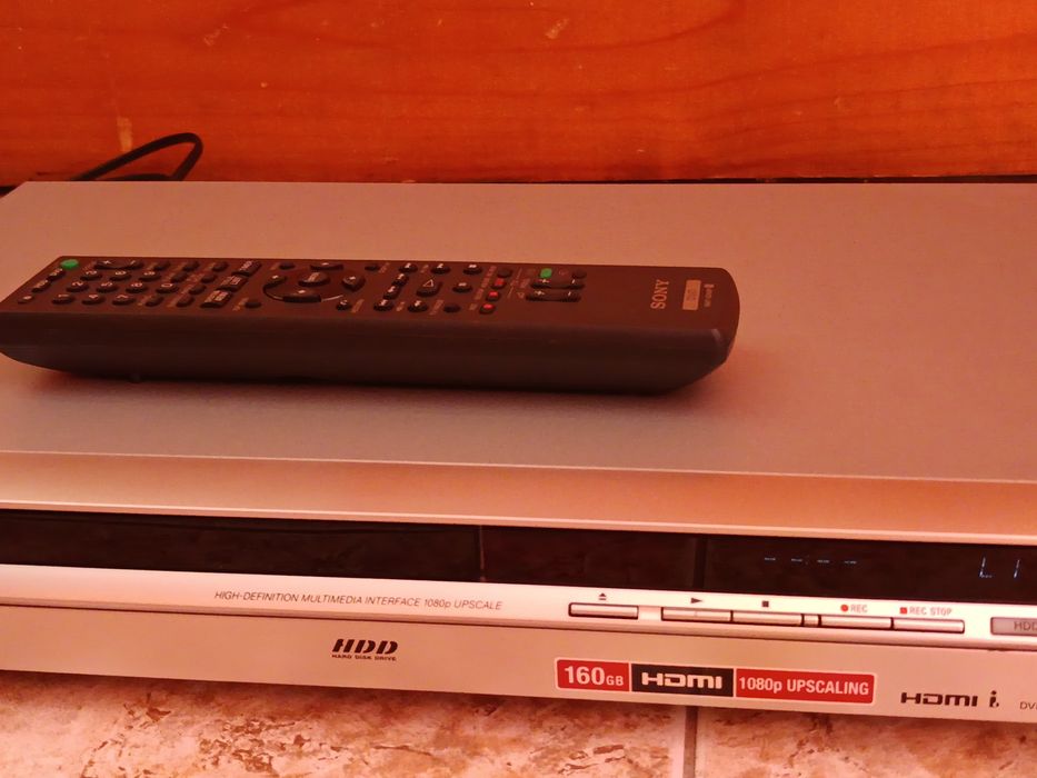 Sony DvD rekorder 160gb