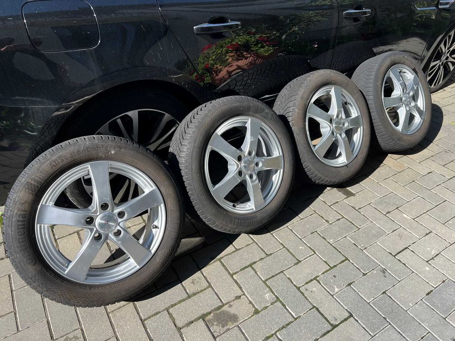 Jante +Anvelope 205/55 R16 ALL SEASON Continental Renault Megane 3 , 4
