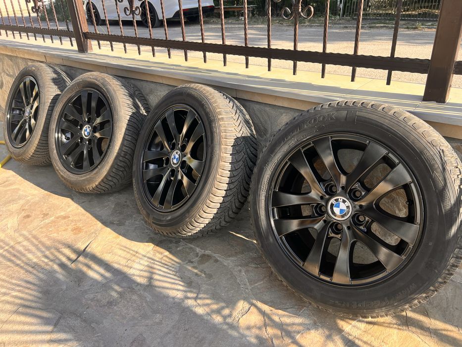 Джанти със зимни гуми от бмв 320 е90