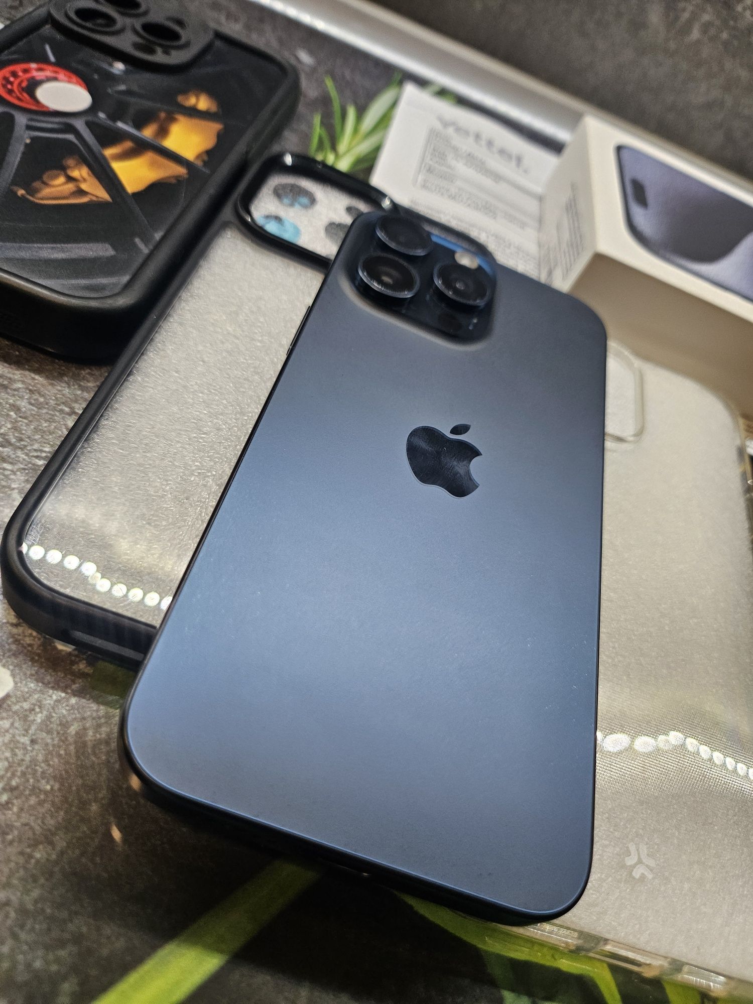 Iphone 15 PRO MAX blue titanium 256GB e-sim