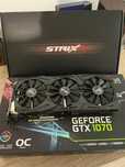 ASUS STRIX GTX 1070 OC Edition 8GB full box