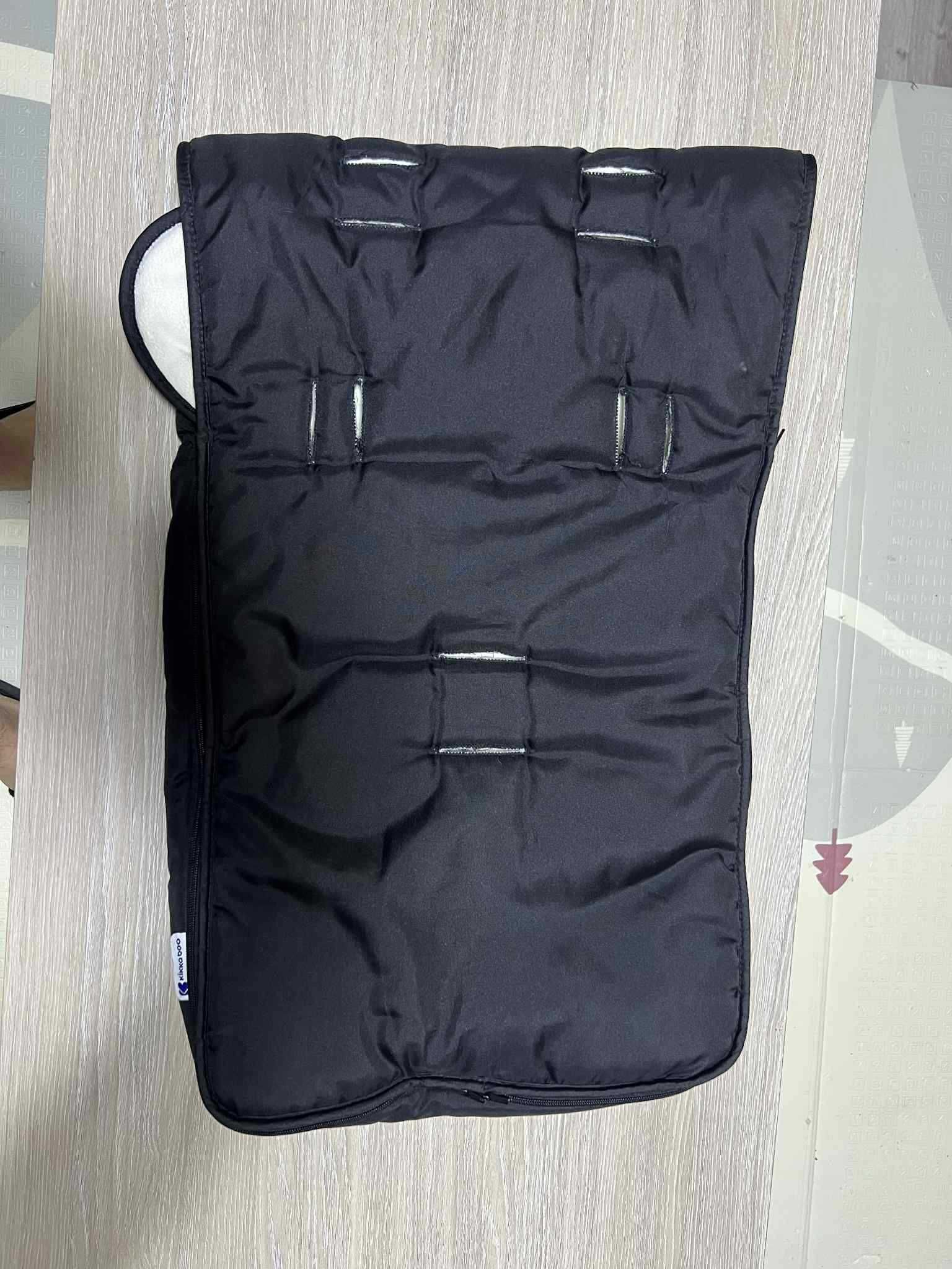 KikkaBoo Чувалче за количка POLAR PINGUI BLACK.