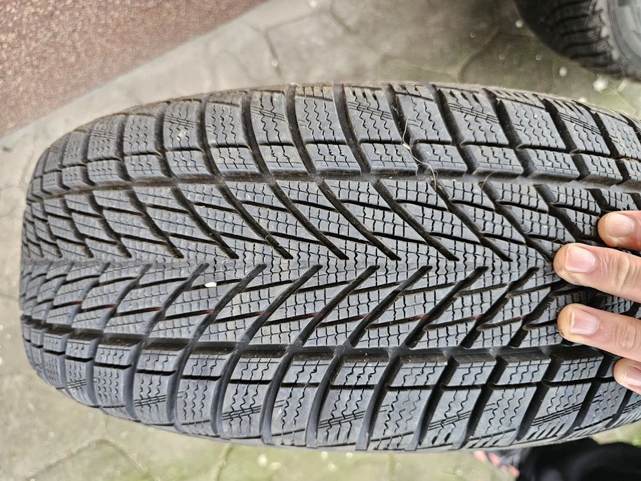 Roți iarnă vw, audi,tablă cu capace originale