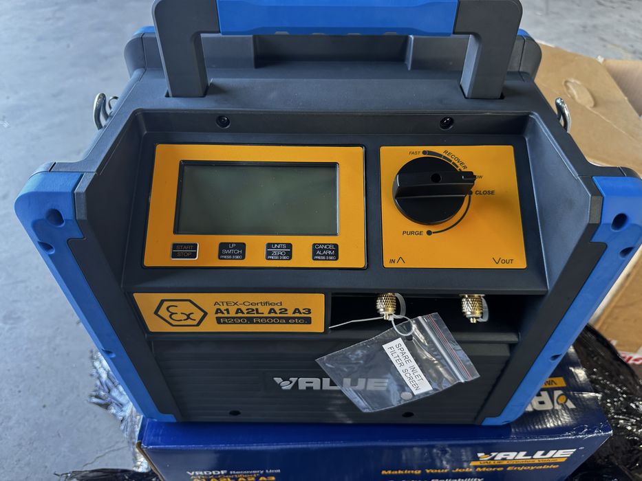 Statie recuperare value VRDDF recuperator freon inclusiv inflamabili