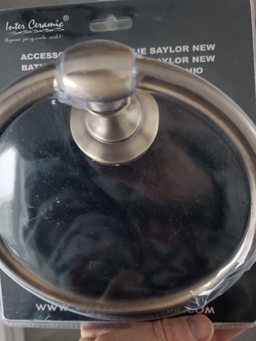 Agățător prosop baie oldis bronz