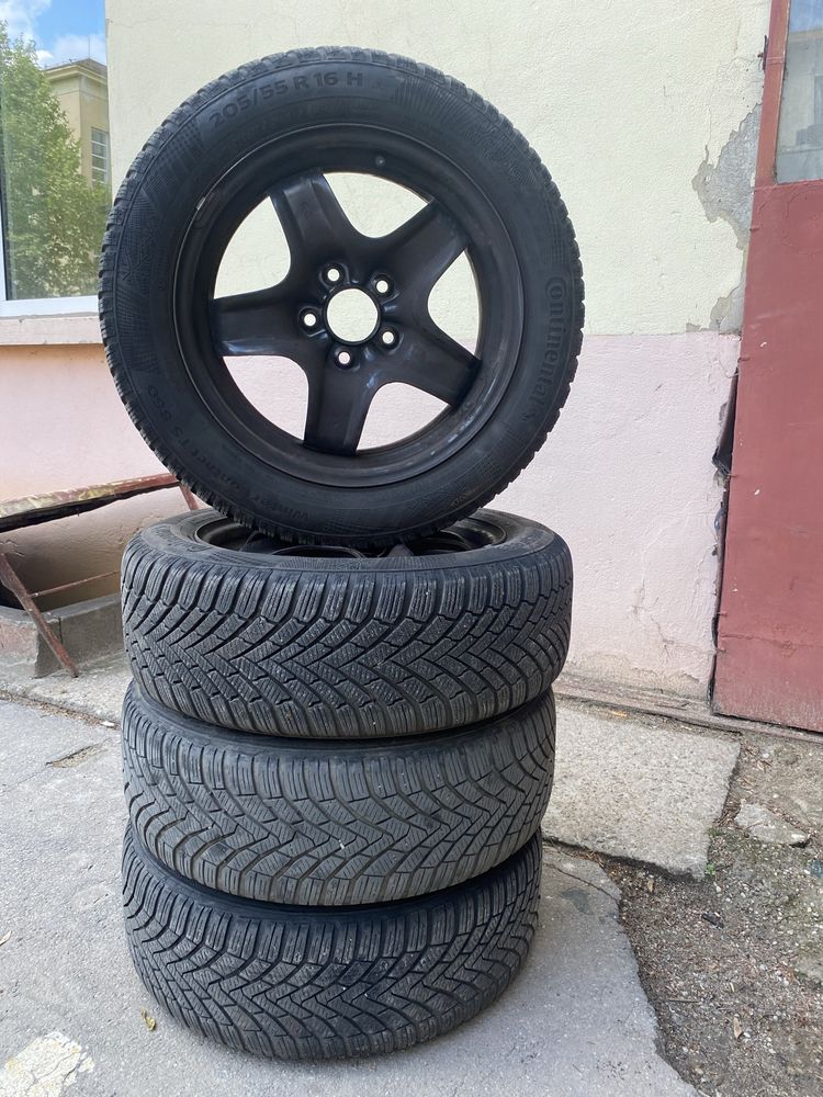 Roti Iarnă Opel, 205/55 R16, prindere 5x110, anvelope bune