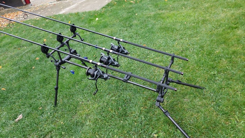 Set complet crap: shimano ci4 xtb 14000, fox mx 3+1, greys 3.90m, jrc