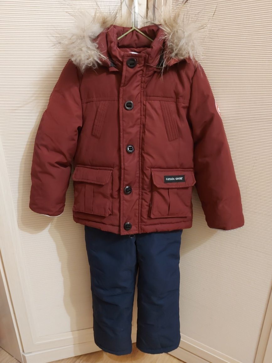 Детская куртка с комбинезон