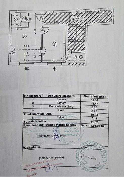 Apartament 2 camere avangarde residence militari