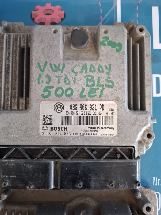 Calculator ECU Motor VW Caddy 1.9 tdi BLS BJB