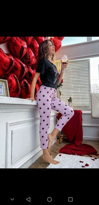 Pijamale lungi doua piese