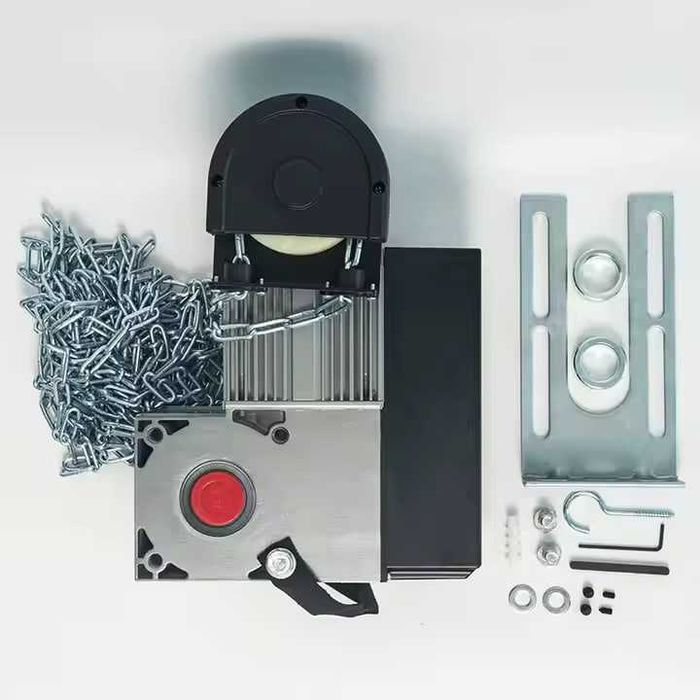 Осевой Электродвигатель  для секционных ворот 220в.