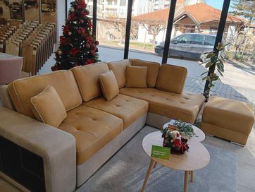 Нов ъглов диван 