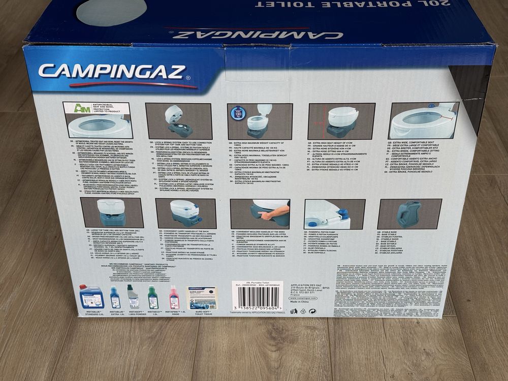 CAMPINGAZ Химическа тоалетна 20L + подарък химикали