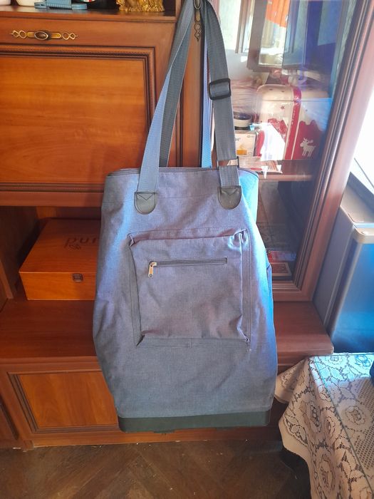 Cărucior Sacoșe piață cu rotile