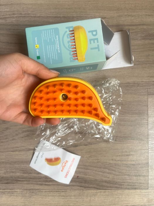 Четка за домашни любимци с пара / Гребен за козина с пара