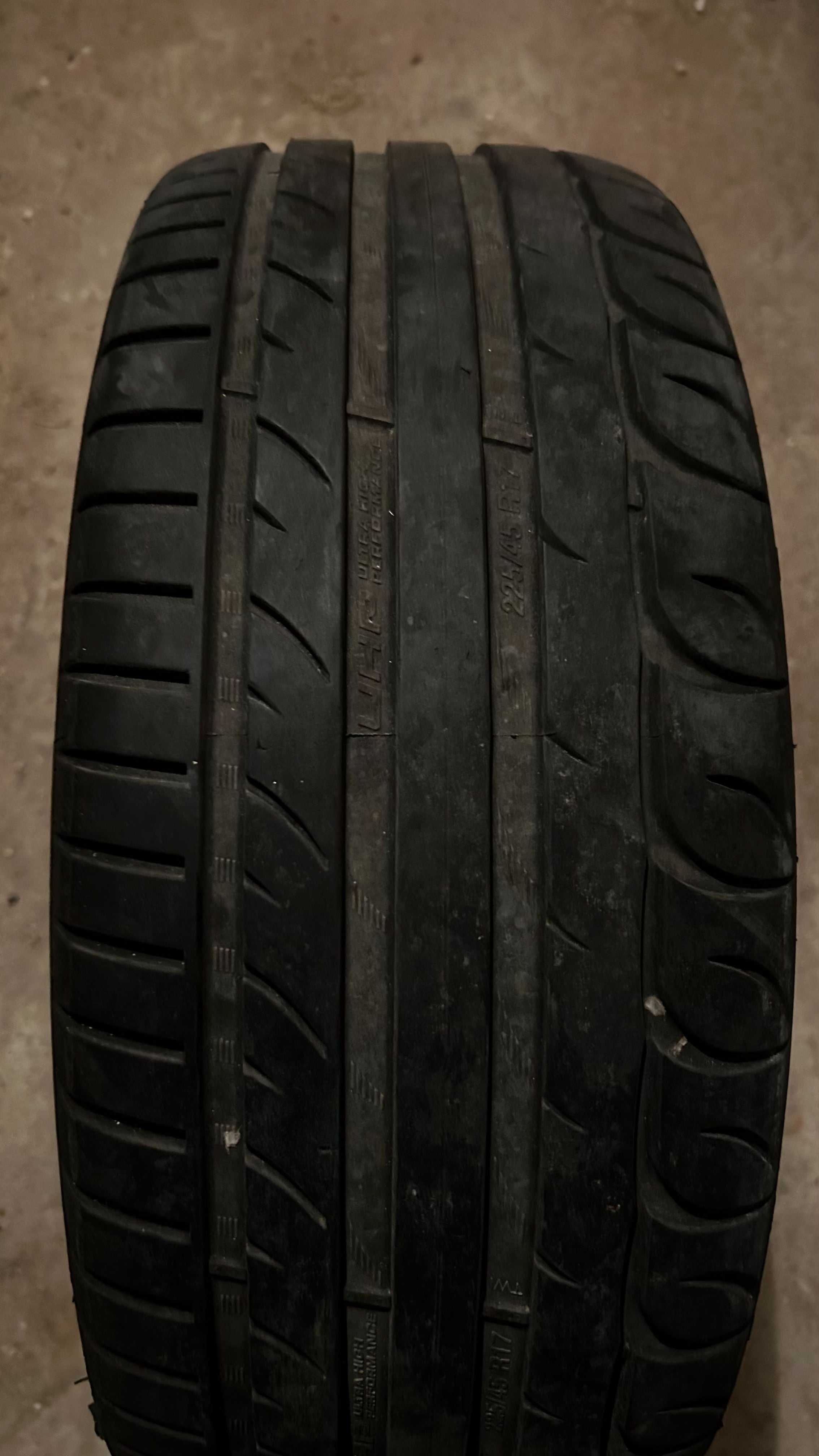 Оригинални джанти 17" 4х108 с гуми 225/45 Ситроен