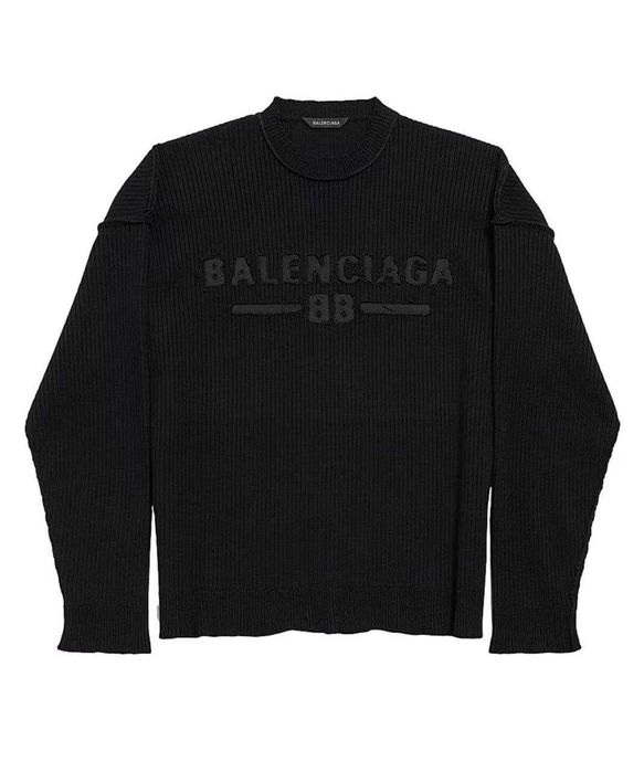 Мъжки Плетен Пуловер Balenciaga