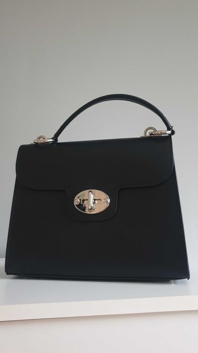 Черна дамска чанта Creole и малка черна чанта