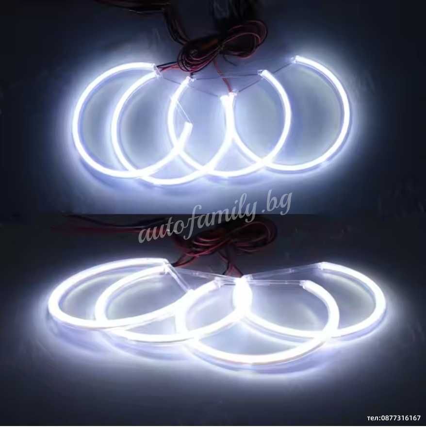 COB LED Ангелски Очи за BMW E36/E39/E38 131mm