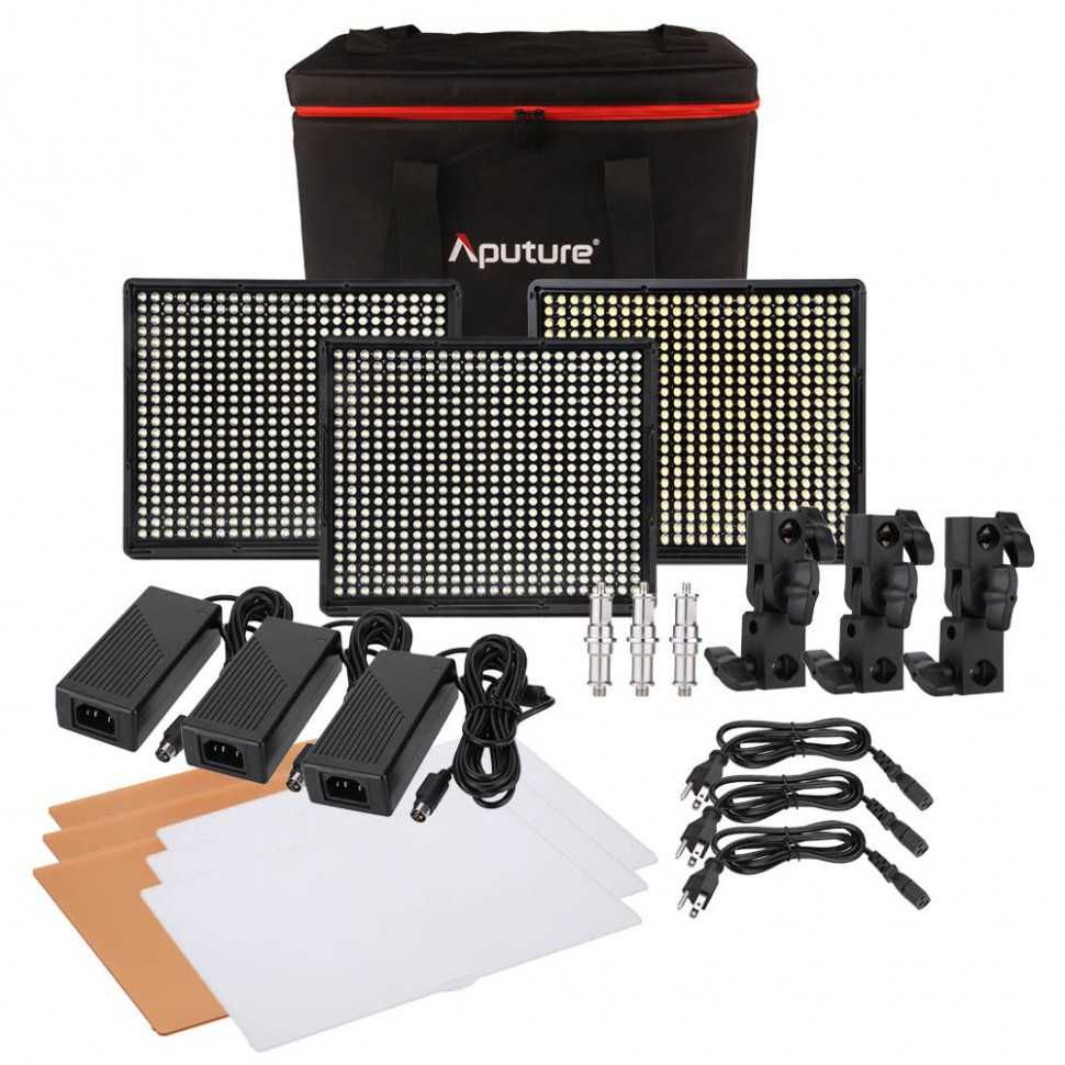 Комплект светодиодных осветителей Aputure Amaran 528KIT SSW LED