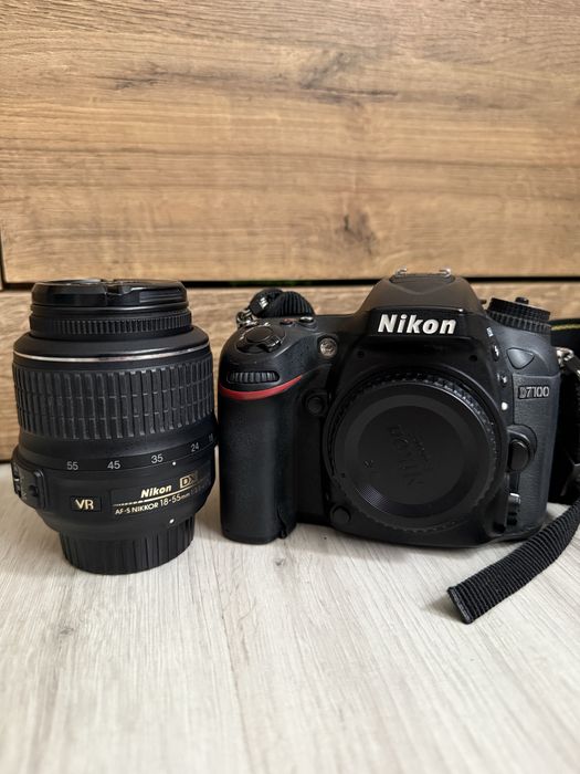 Nikon d7100+obiectiv 18-55