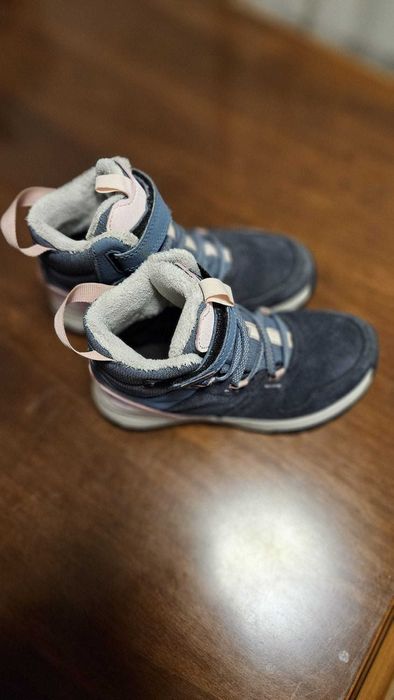 Ghete Piele Impermeabile iarna-zăpadă copii m.31 Quechua Dechathlon