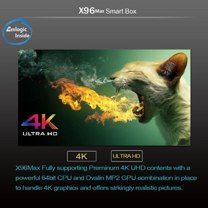 CONFIGURAT! X96 Max+ Ultra TV Box 4GB ram Smart Android IPTV,Filme