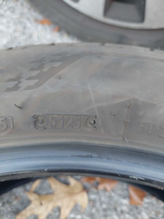 летни гуми 215/55/18 като нови