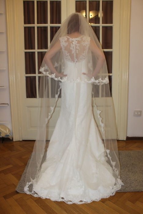 Voal mireasa, spaniol, medii, scurte, broderie, duble etc