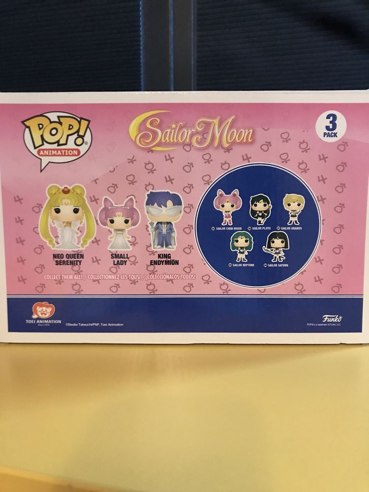 Funko pop Sailor Moon 3 pack nou