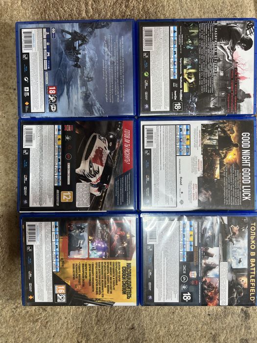 продам игры пс 4