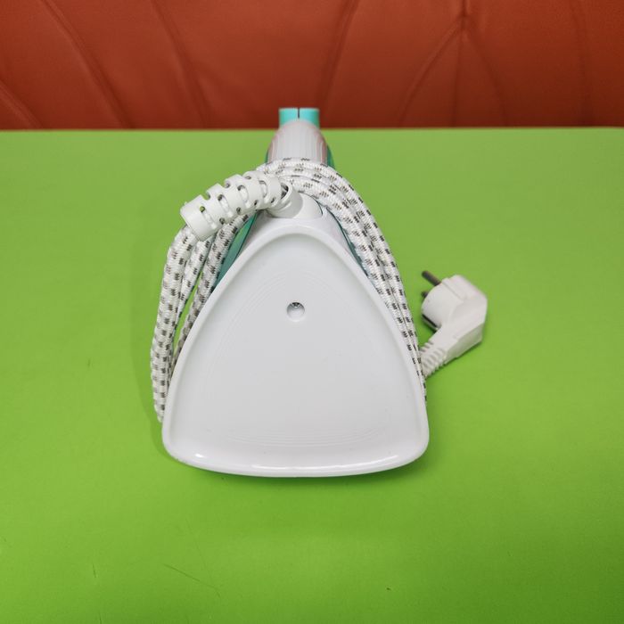 Fier de calcat, Esperanza, Ceramic, 2200 W, Albastru/Alb