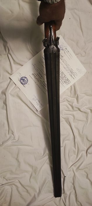 Ловна деактивирана пушка с външни удърници. Обезопасена Тула
