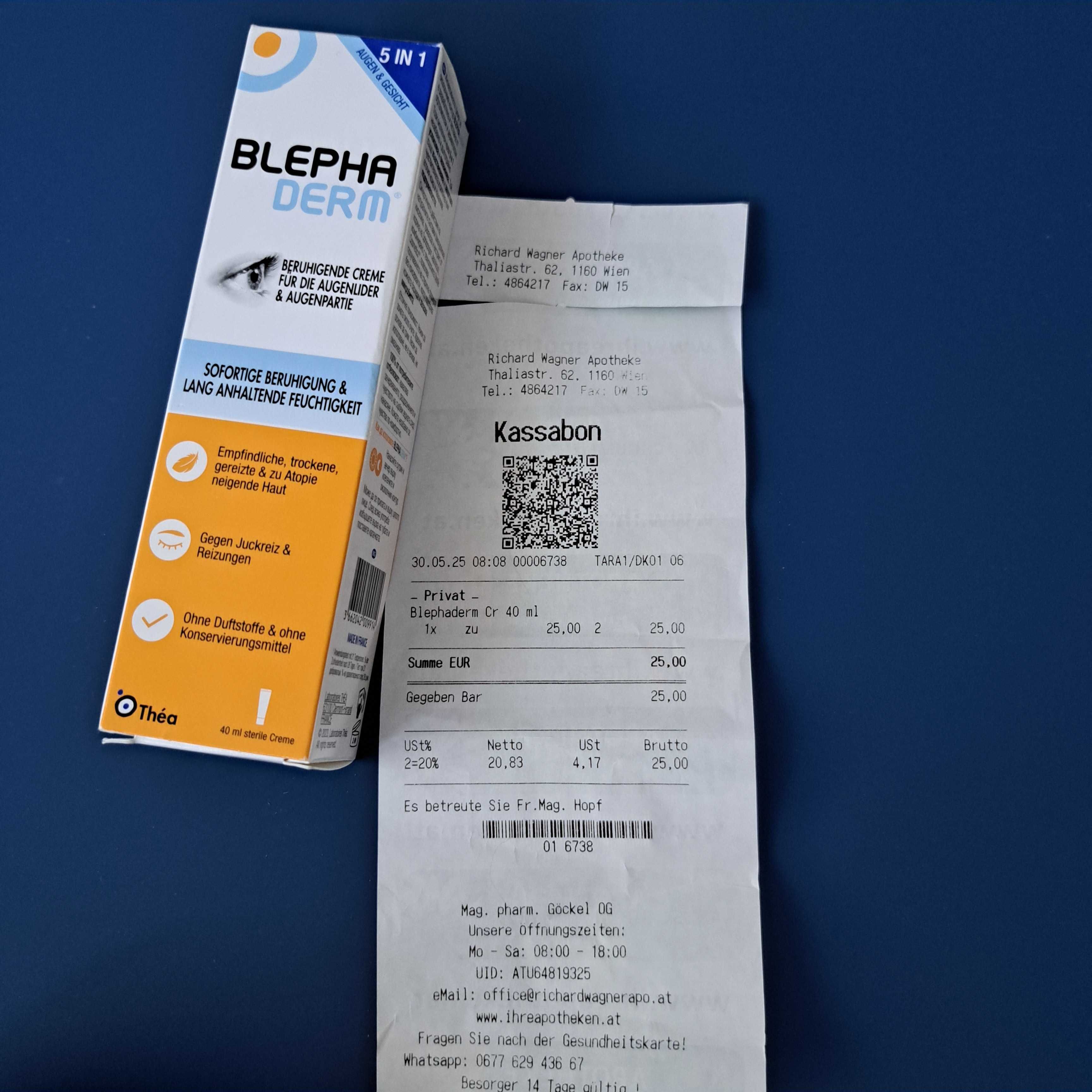 Околоочен  крем  Блефа дерм Blepha derm