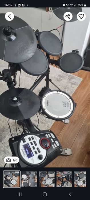 Set toba Roland TD11,TD10,Alesis DM7,Milenium