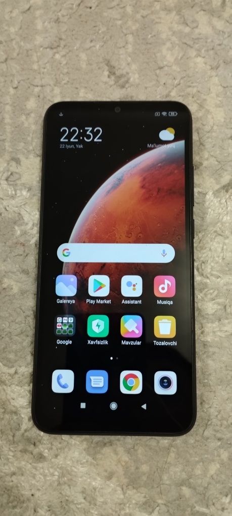 Redmi 9A sotiladi 64 talik holati zoʻr karobka dakumentlari bor
