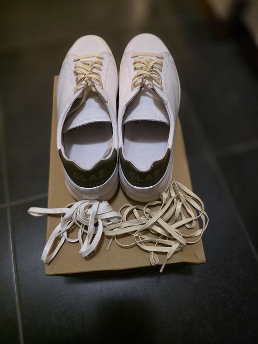 Кожени ниски маратонки "CLAE" Los Angesis