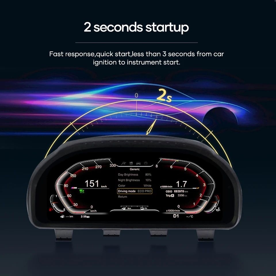 Дигитално табло километраж BMW E60 E61 E63  БМВ Е60 Е61 Е63