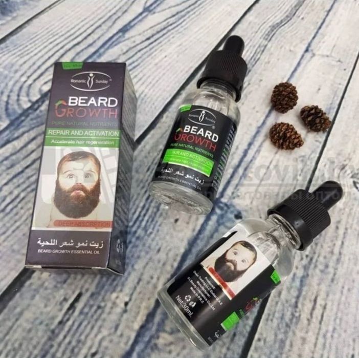 Soch va soqol o’stirish. Beard oil. 100% orginal va kafolat.